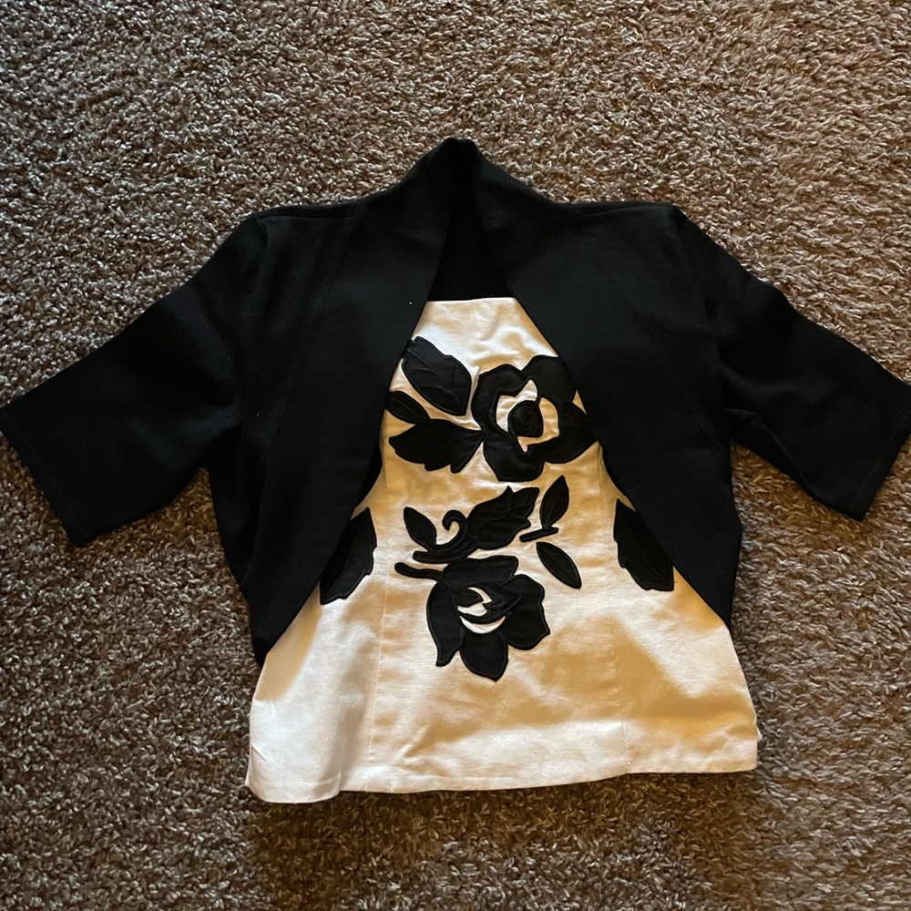 White House Black Market corset top